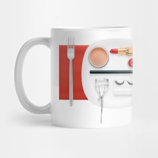 make up food Mug